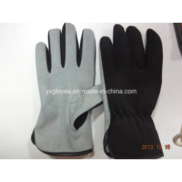 Micro Fiber Glove-Safety Glove-Cheap Glove-Industrial Glove-Work Glove-Leather Glove